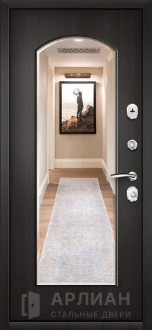 Фото №2 «Металлическая утепленная дверь с терморазрывом и зеркалом №20»